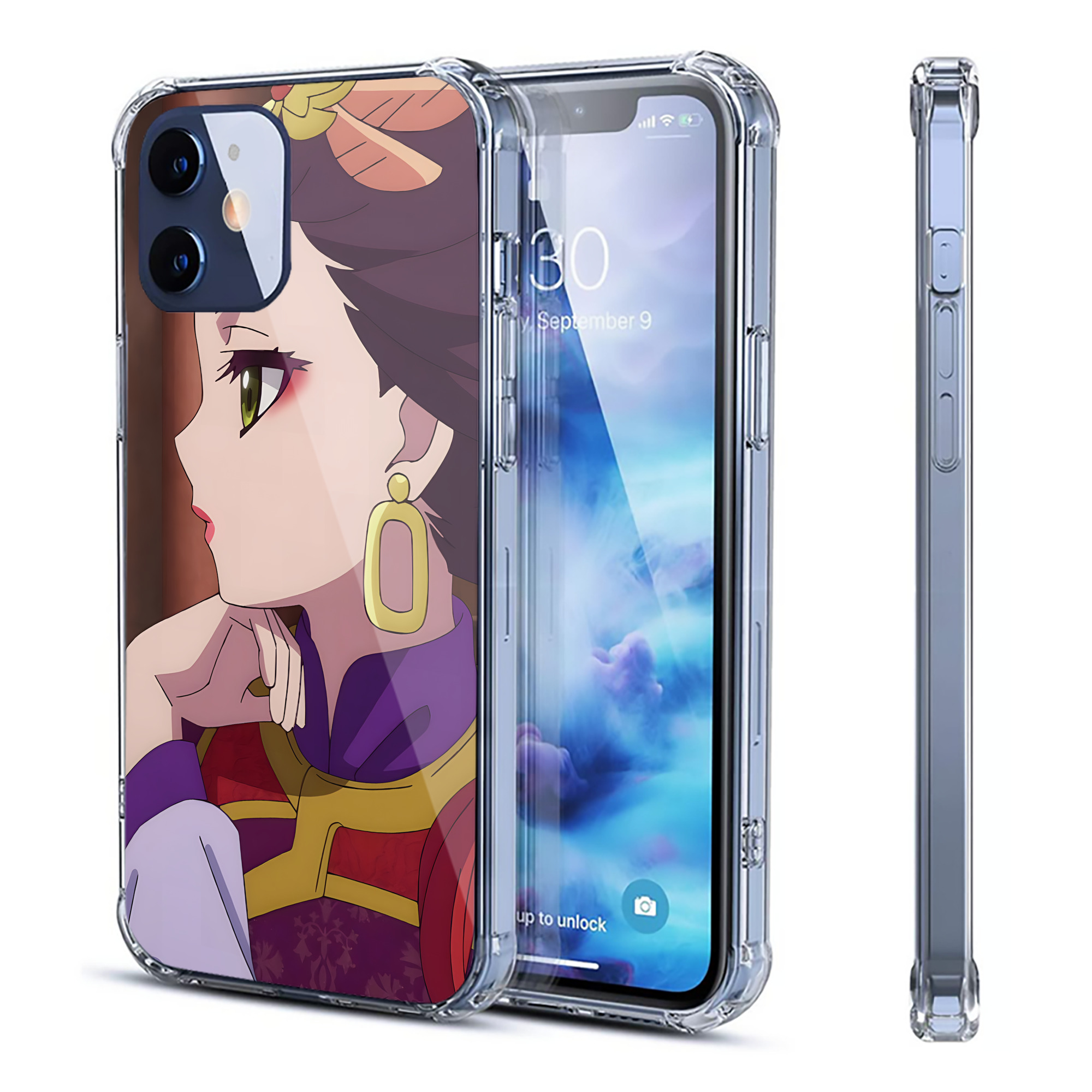 （画像用） 薬屋のひとりごと The Apothecary Diaries 【iPhone 12シリーズ対応】透明スマホケース（クリアソフトケース）